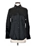 J. Peterman Black Long Sleeve Button-Down Shirt Size XS - photo 1
