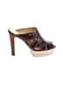 Coach Brown Wedges Size 9 - photo 1