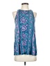 Akemi + Kin 100% Cotton Blue Sleeveless Blouse Size S - photo 1