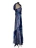Rene Ruiz 100% Polyester Ombre Blue Cocktail Dress Size 12 - photo 4