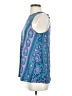 Akemi + Kin 100% Cotton Blue Sleeveless Blouse Size S - photo 5