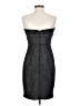 Aqua Metallic Gray Cocktail Dress Size 4 - photo 2