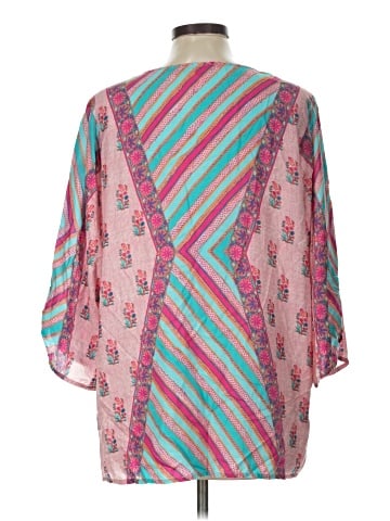 Tolani 3/4 Sleeve Blouse (view 2)