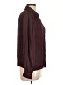 Paige Burgundy Long Sleeve Blouse Size S - photo 4
