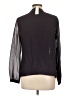 AKRIS 100% Silk Black Long Sleeve Silk Top Size L - photo 2