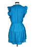 Steve Madden 100% Polyester Solid Blue Casual Dress Size M - photo 2