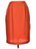 Sears 100% Polyester Solid Orange Formal Skirt Size 10 - photo 2