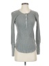 Splendid Gray Long Sleeve Henley Size XS - photo 1