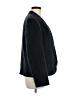 Grace Chevron-herringbone Black Wool Blazer Size M (estimated) - photo 4