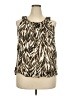 Talbots 100% Cotton Gold Sleeveless Blouse Size 18 Petite - photo 1