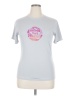Roxy Hearts Silver Active T-Shirt Size 14 - photo 1