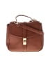 Urban Expressions 100% Leather Tan Brown Satchel One size - photo 1