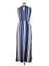 Wrapper Stripes Blue Casual Dress Size XL - photo 2