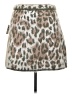 On 34th Animal Print Brown Casual Skirt Size XL - photo 2