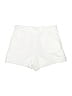 7 For All Mankind 100% Cotton Solid White Shorts Size 31 waist (estimated) - photo 2