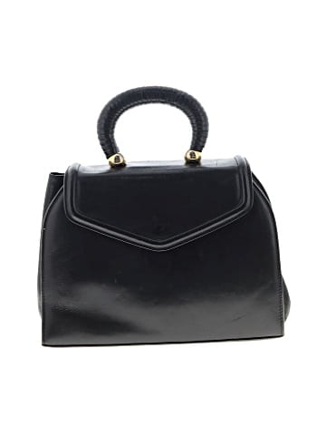 Linda Allard Ellen Tracy Leather Satchel (view 1)