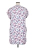 Gap 100% Rayon Print White Casual Dress Size XL - photo 2