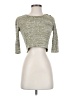 LIVE THE PROCESS Green 3/4 Sleeve Top Size 00 (estimated) - photo 1