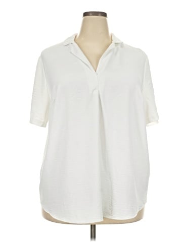 Hilary Radley Short Sleeve Blouse (view 1)