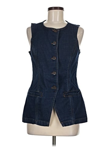 Banana Republic Factory Store Denim Vest (view 1)