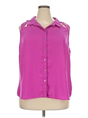 Worthington Sleeveless Blouse (view 1)