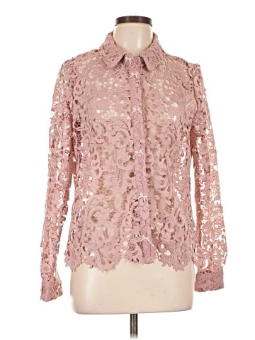 Adrianna Papell Long Sleeve Blouse (view 1)