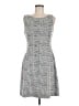 Tahari Tweed Gray Casual Dress Size 8 - photo 1