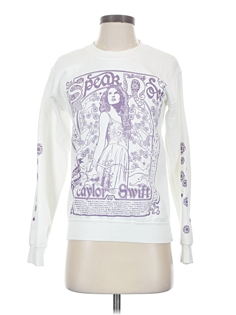 Pre-owned Taylor Swift Sweatshirt In White