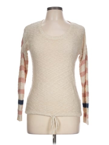Pink Rose Pullover Sweater (view 1)