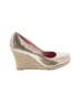 Lilly Pulitzer Metallic Gold Wedges Size 9 1/2 - photo 1