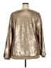 Lane Bryant Metallic Gold Pullover Sweater Size 18 - photo 2