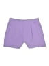 A New Day Solid Purple Shorts Size 2 - photo 1