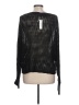 Express 100% Acrylic Black Long Sleeve Blouse Size L - photo 2