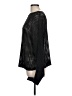 Express 100% Acrylic Black Long Sleeve Blouse Size L - photo 5