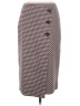 Lewit 100% Polyester Houndstooth Brown Casual Skirt Size 6 - photo 1