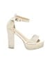 IDIFU Ivory Sandals Size 7 1/2 - photo 1
