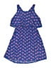 Xhilaration Hearts Blue Dress Size 7 - 8 - photo 1