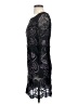 Anna Sui 100% Polyester Paisley Black Cocktail Dress Size 4 - photo 5