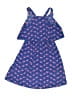 Xhilaration Hearts Blue Dress Size 7 - 8 - photo 2