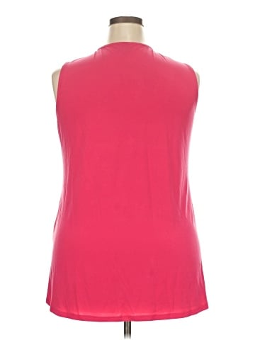 JM Collection Sleeveless Blouse (view 2)