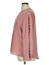 Jennifer Lopez 100% Polyester Pink Long Sleeve Blouse Size XL - photo 5