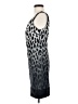 Jay Godfrey Graphic Silver Cocktail Dress Size 2 - photo 5