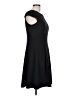 AGB Solid Black Casual Dress Size 12 - photo 4