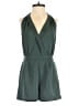 Sparkle & Fade Solid Green Romper Size XS - photo 1