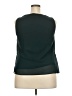 R&M Richards 100% Polyester Teal Sleeveless Blouse Size 18 - photo 2