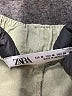 Zara Solid Green Casual Pants Size M - photo 4