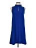 Love...ady Solid Blue Casual Dress Size S - photo 1