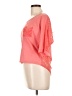 Olsenboye 100% Polyester Orange Short Sleeve Top Size L - photo 5