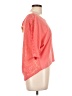 Olsenboye 100% Polyester Orange Short Sleeve Top Size L - photo 4