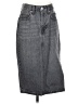 Unbranded Gray Denim Skirt Size 24 waist - photo 1